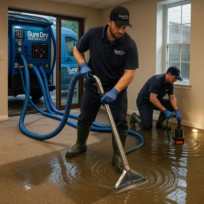 Water Extraction and Removal process in Plaquemines Parish, LA